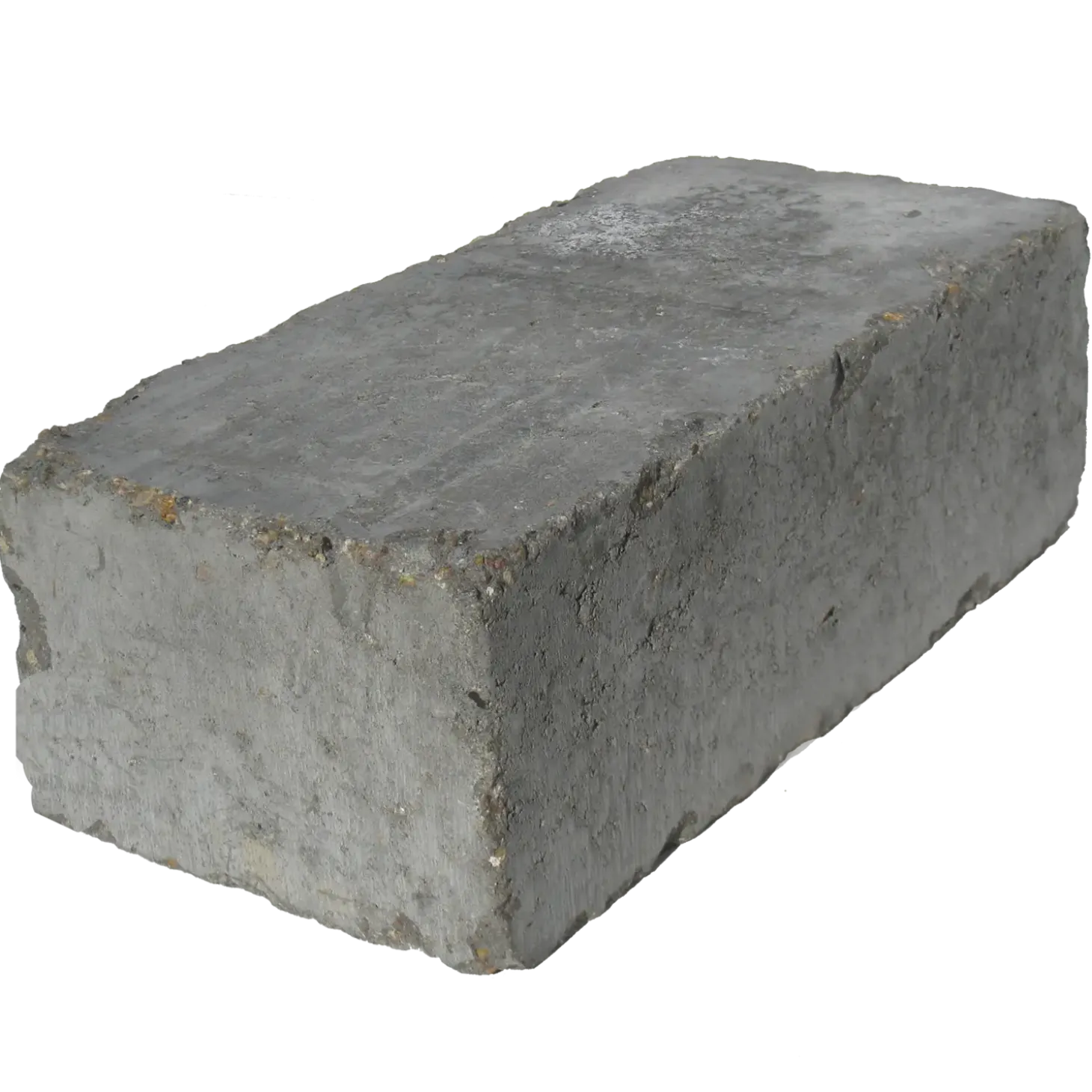 IBF Holmegaardsten kantblok m. lige kant, 14x21x14 cm, gråmix