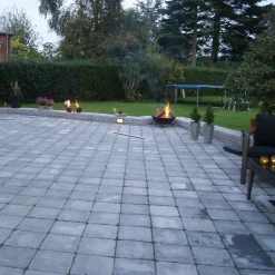IBF Holmegaardsten®, Kvadratsten, 28x28x7 cm, antracit