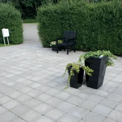 IBF Holmegaardsten® kvadrat, 28x28x7cm, grå