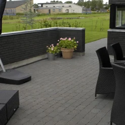 IBF Holmegaardsten®, 14x21x5 cm, antracit