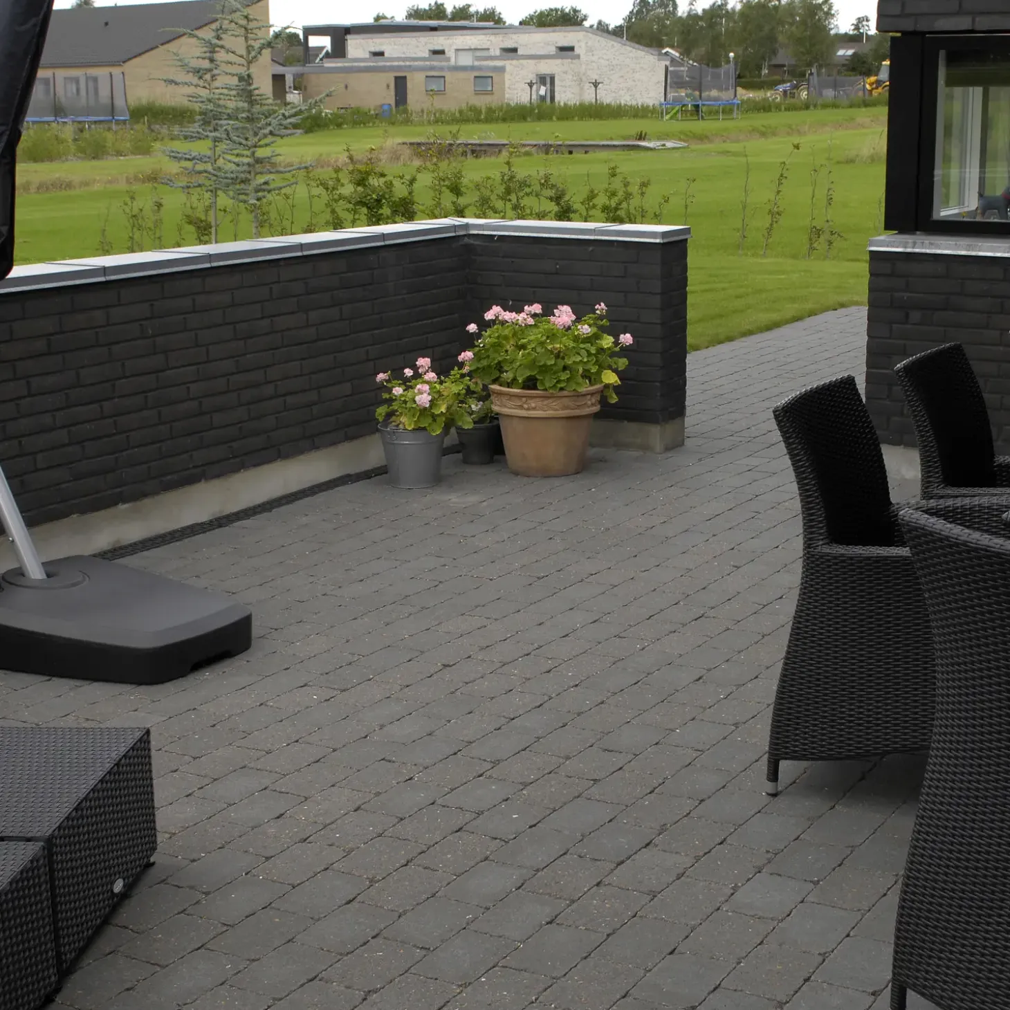 IBF Holmegaardsten®, 14x21x5 cm, antracit