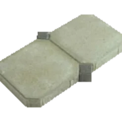 IBF Mini SquareLine® normalflise, 30x30x6 cm, grå