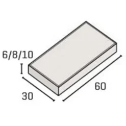 IBF Modulflise 30x30x5 cm, antracit