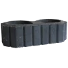 IBF plantesten Type 8, 50x25x15 cm, antracit