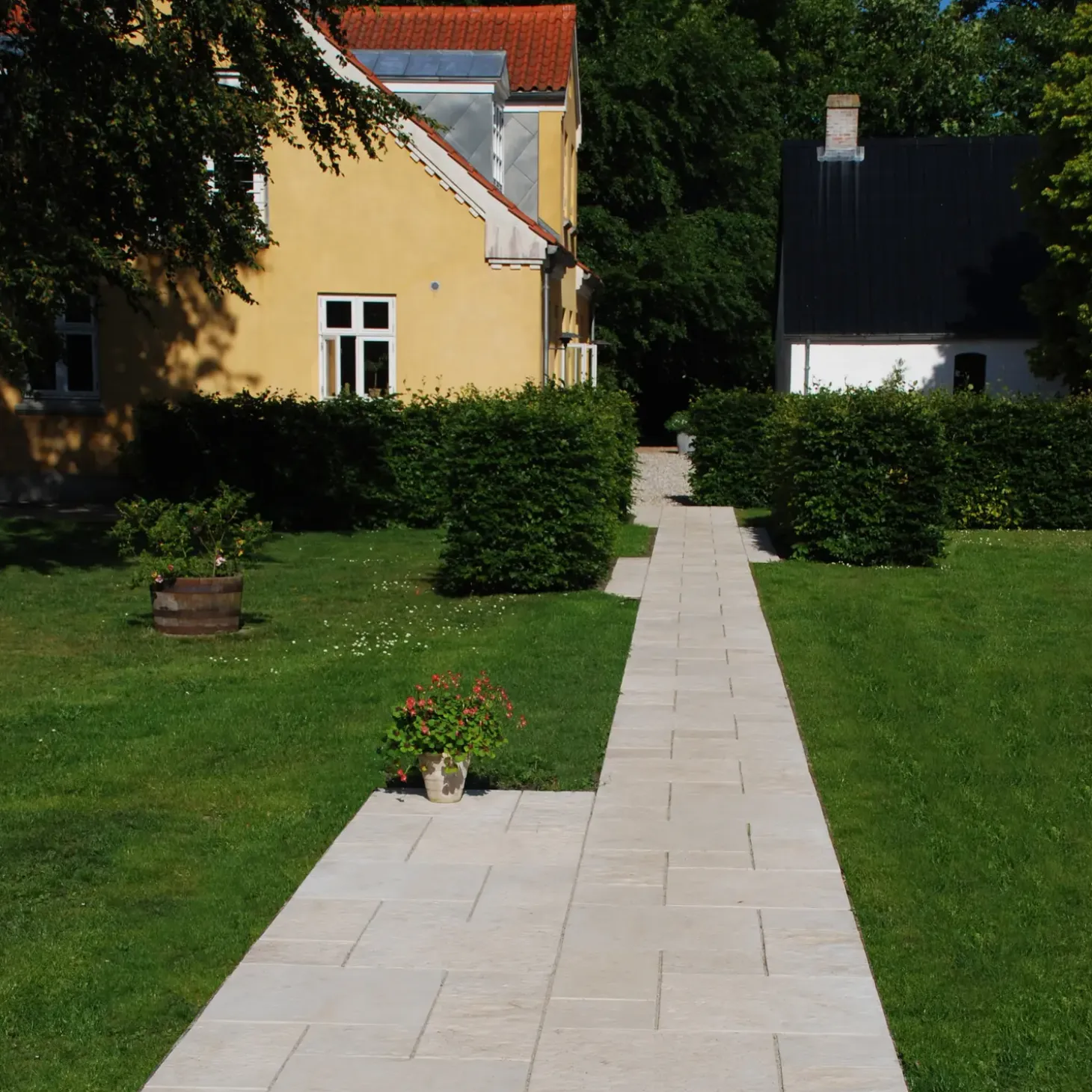 IBF Struktur lys sand 60x60x4 cm (type 5)