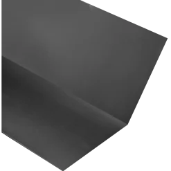 Icopal alu-skotrende 1H sort 40 cm inkl. blindfalse 1 m