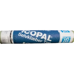 Icopal TOP selvklæber tagpap sort i rll. á 1x5 m