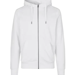 ID Core herre hoodie med lynlås hvid str. XL