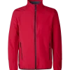 ID Core herre softshell jakke rød str. L