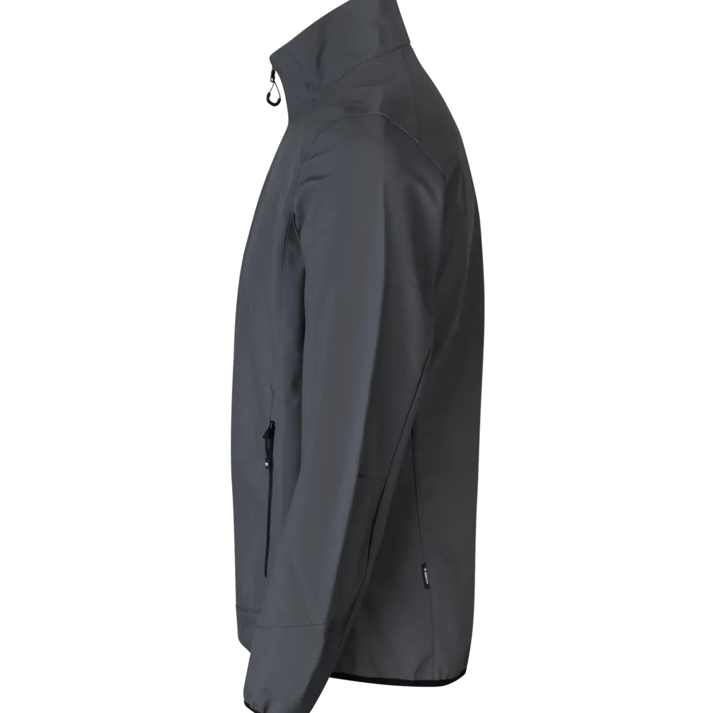ID Core herre softshell jakke silver grey str. L