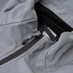 ID Core herre softshell jakke silver grey str. L