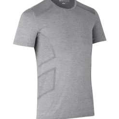 ID Geyser herre t-shirt seamless grå melange str. M
