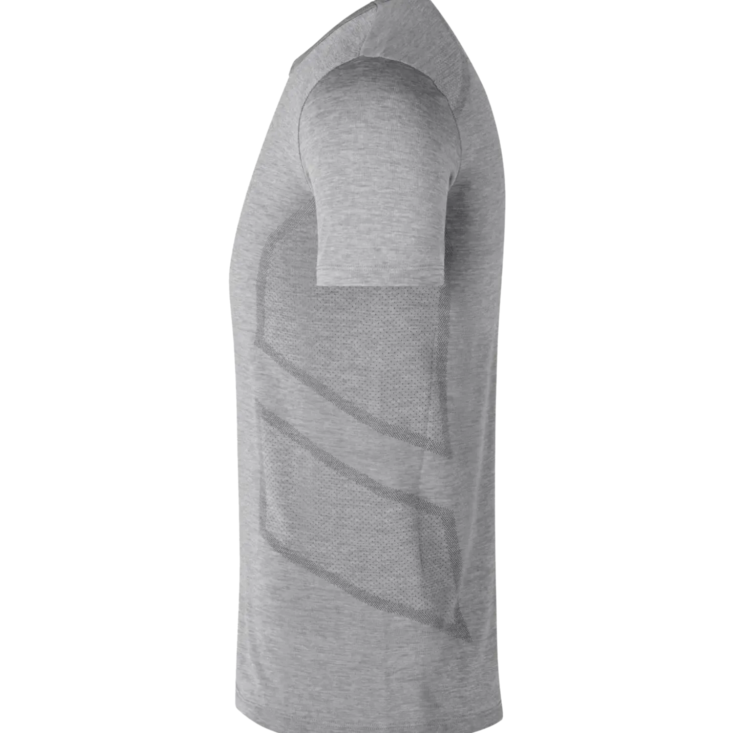 ID Geyser herre t-shirt seamless grå melange str. M