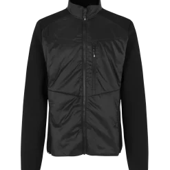 ID herre hybrid jakke sort str. 2XL