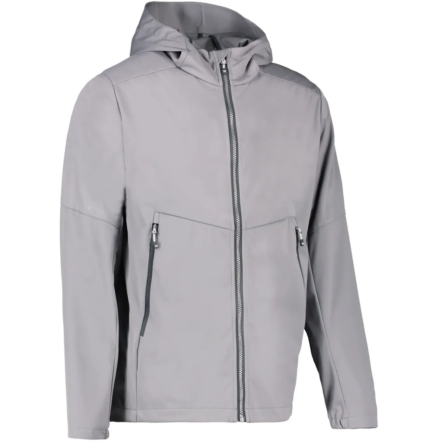 ID herre letvægts softshell jakke grå str. L