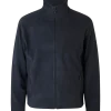 ID herre mikrofleece cardigan navy str. M