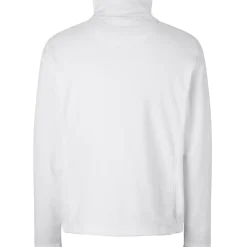 ID herre mikrofleece cardigan hvid str. L