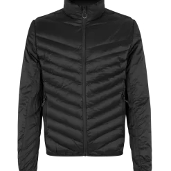 ID herre padded jakke stretch sort str. L