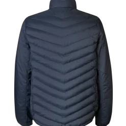 ID herre padded jakke stretch navy str. L