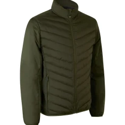ID herre padded jakke stretch oliven str. M