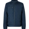 ID herre quilt jakke navy str. L