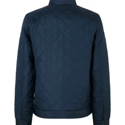 ID herre quilt jakke navy str. L