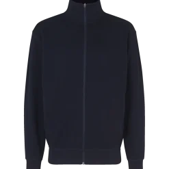 ID herre sweat cardigan navy str. M