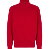 ID herre sweat cardigan rød str. XL