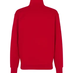 ID herre sweat cardigan rød str. XL
