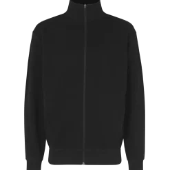 ID herre sweat cardigan sort str. M