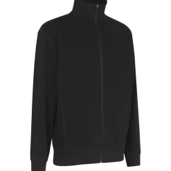 ID herre sweat cardigan sort str. M