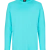 ID Interlock herre langærmet t-shirt mint str. 2XL