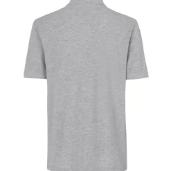 ID klassisk herre poloshirt grå melange str. 2XL