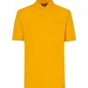 ID klassisk herre poloshirt gul str. 2XL