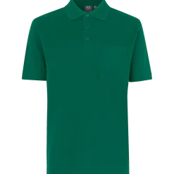ID klassisk herre poloshirt grøn str. XL