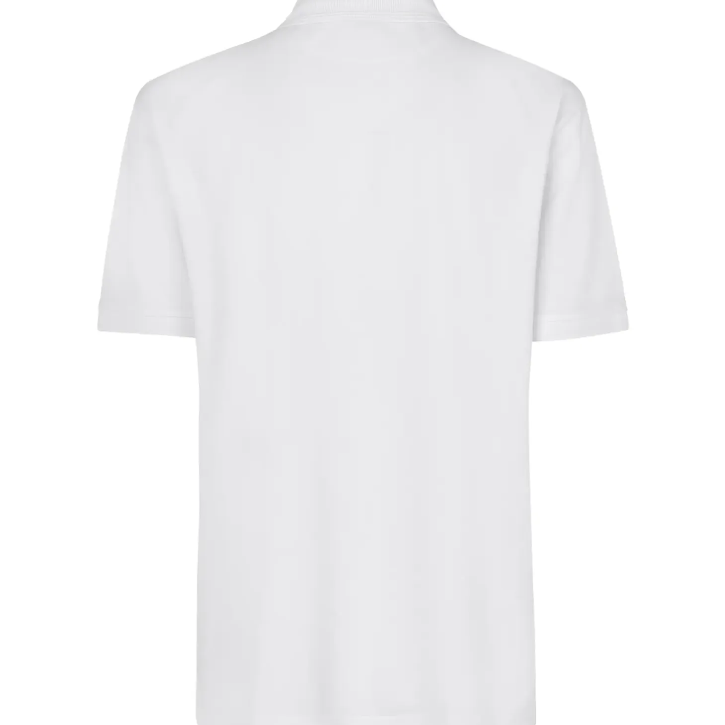 ID klassisk herre poloshirt hvid str. M