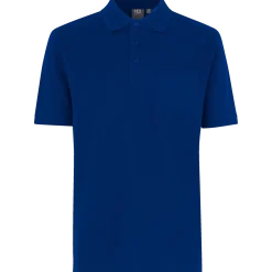 ID klassisk herre poloshirt kongeblå str. L