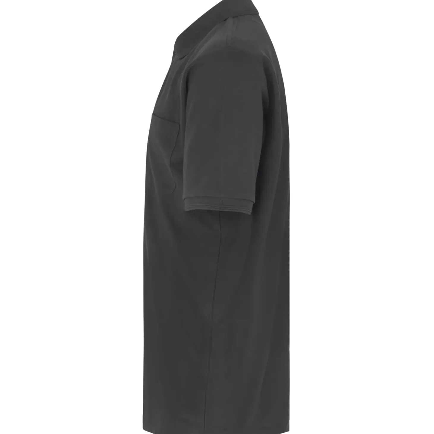 ID klassisk herre poloshirt koks grå str. L