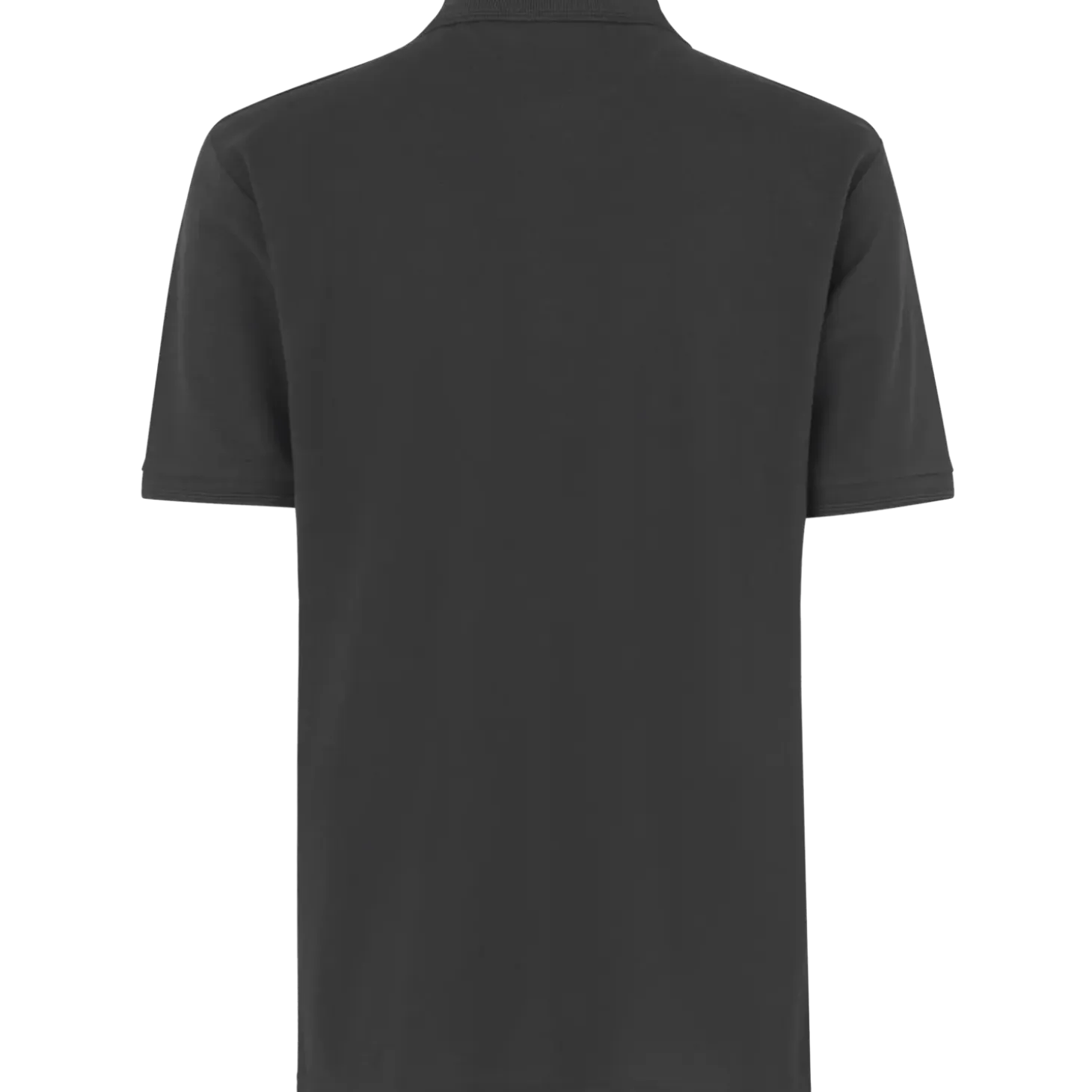 ID klassisk herre poloshirt koks grå str. L