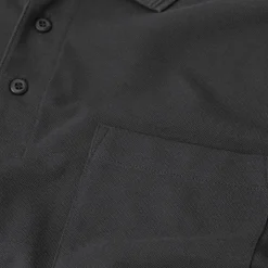 ID klassisk herre poloshirt koks grå str. L