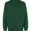 ID klassisk herre sweatshirt flaskegrøn str. 2XL