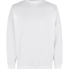 ID klassisk herre sweatshirt hvid str. M