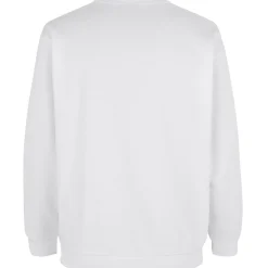 ID klassisk herre sweatshirt hvid str. M