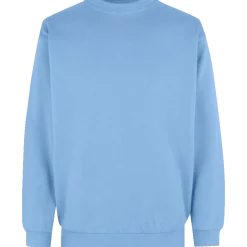 ID klassisk herre sweatshirt lys blå str. M