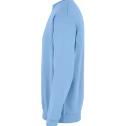 ID klassisk herre sweatshirt lys blå str. M