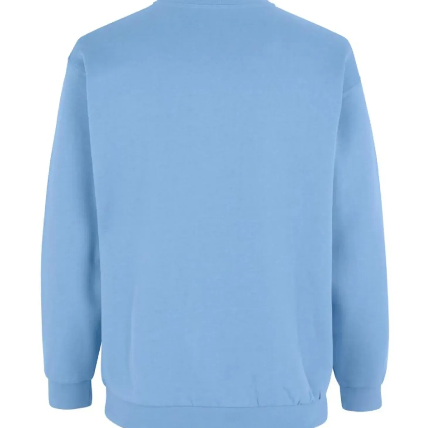 ID klassisk herre sweatshirt lys blå str. M