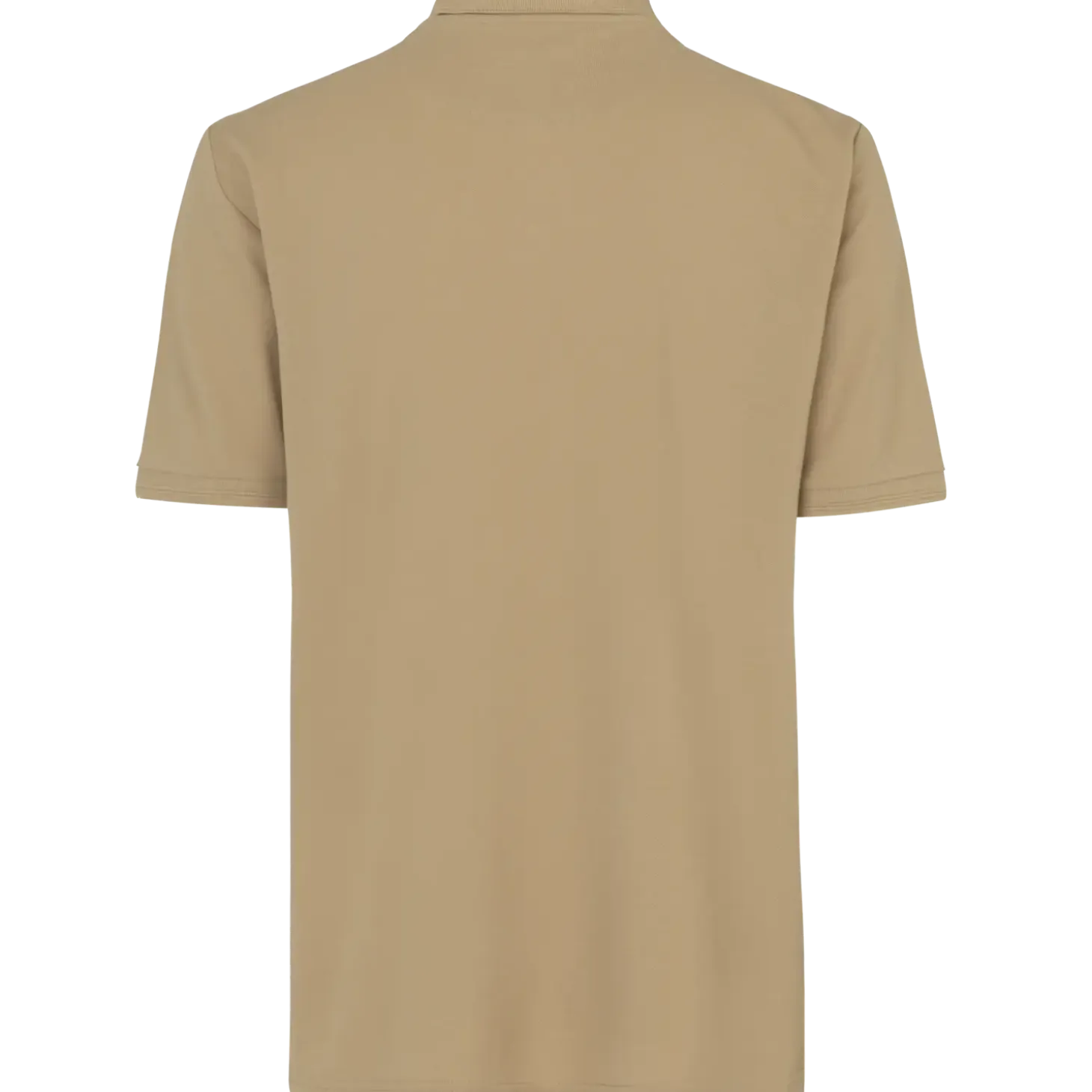 ID klassisk poloshirt med lomme sand str. 2XL