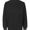ID klassisk sweatshirt sort str. M