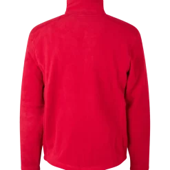 ID mikrofleece cardigan rød str. XL