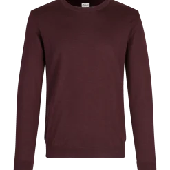 ID Pullover herre bordeaux melange str. XL